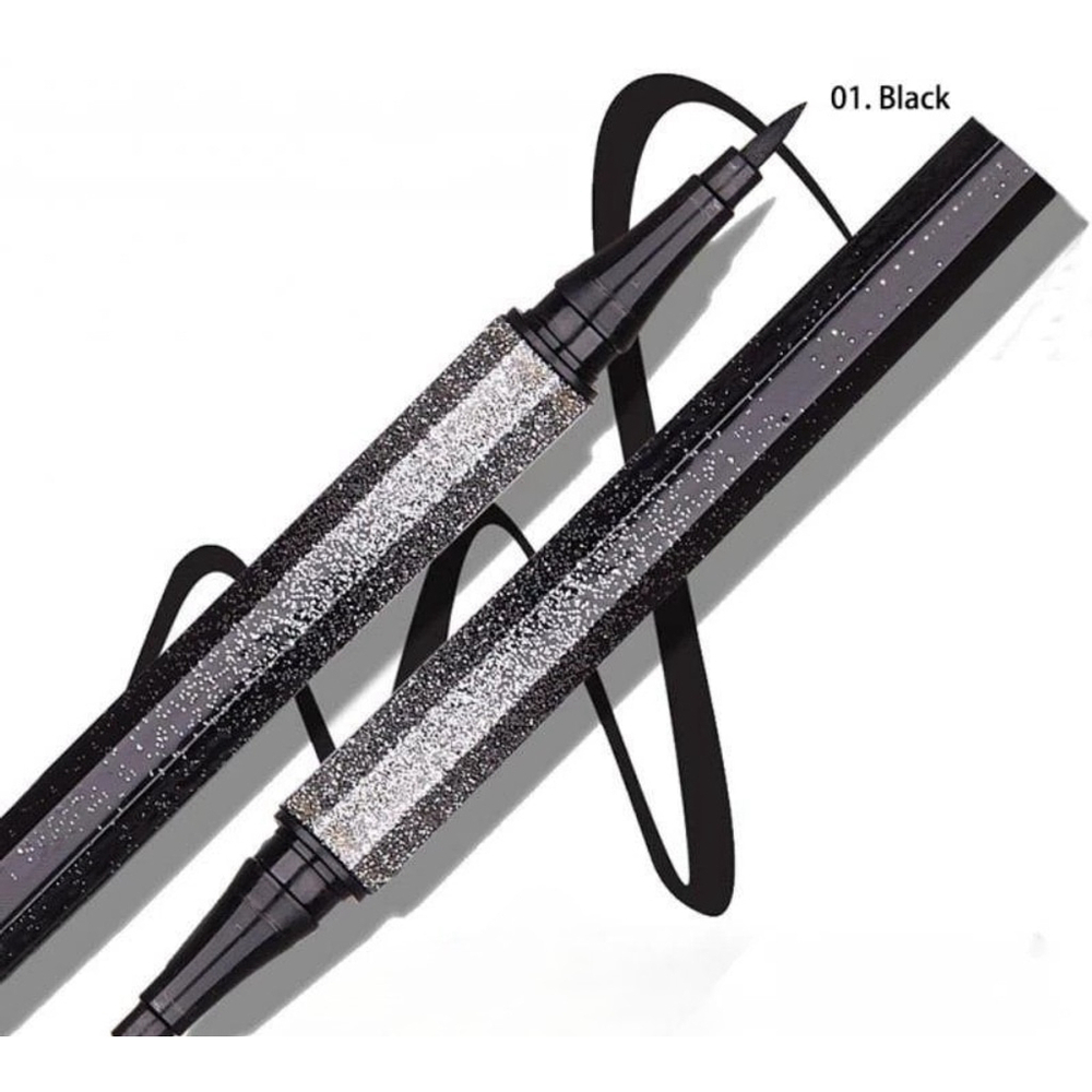 Waterproof Precision Tip Long-Lasting Black Liquid Eyeliner Pen NWT